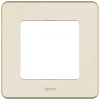 Рамка INSPIRIA 1 пост слоновая кость, , шт в интернет-магазине Патент24.рф