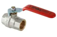 Кран шаровый BASE стальная рукоятка 1/2" вн-вн, , шт в интернет-магазине Патент24.рф