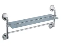 Бумагодержатель с полкой черный Accoona A11005-4, , шт в интернет-магазине Патент24.рф