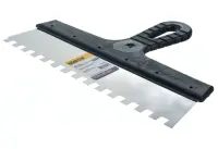 Шпатель БИБЕР фасадный нерж. 300мм зубч. 10мм 35238, , шт в интернет-магазине Патент24.рф