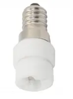 Переходник Ecola с цоколя Е14 на G9 белый A4G19WEAY, , шт в интернет-магазине Патент24.рф