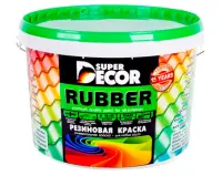 Краска резиновая №04 Дикая вишня 12кг. SUPER DECOR, , шт в интернет-магазине Патент24.рф
