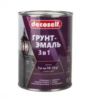 Грунт-эмаль ПУФАС Decoself 3в1 желтая (глянц.) 1,9кг, , шт в интернет-магазине Патент24.рф