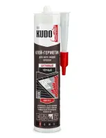 Клей-герметик KUDO HOME битумный для всех видов кровли черный 280мл KSK-612, , шт в интернет-магазине Патент24.рф