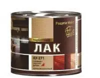 Лак РАДУГАМАЛЕР паркетный глянц. б/цв. 0,9л, , шт в интернет-магазине Патент24.рф