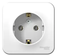 Розетка BLANCA наруж., с/заз., б/шторок, изол.пл. 16А, 250В, белый, , шт в интернет-магазине Патент24.рф