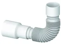 Труба гофрированная Unicorn 40х40/50 400мм D40, , шт в интернет-магазине Патент24.рф