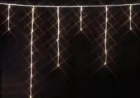 Электрогирлянда-бахрома IC100MS Сосульки 100миниламп прозрач. 2м/20нитей (10/30/15/25см) 65W, , шт в интернет-магазине Патент24.рф