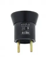 Переходник Ecola вилка-патрон Е27 APU27BEAY, , шт в интернет-магазине Патент24.рф