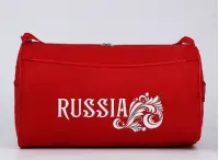 Сумка спорт Russia-хохлома 40х24х21 отд на молнии, н/карман, красный 4439602, , шт в интернет-магазине Патент24.рф Сумка спорт Russia-хохлома 40х24х21 отд на молнии, н/карман, красный 4439602, , шт в интернет-магазине Патент24.рф