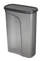 Емкость для сыпуч. продуктов БЕСТ 3л Графитовый 95х190х280мм М1257, , шт в интернет-магазине Патент24.рф