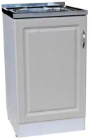 Тумба под мойку 500х500 Беленый Дуб левая SIRIUSLINE Т5050Д-Л, , шт в интернет-магазине Патент24.рф