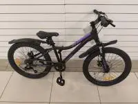 Велосипед AVENGER A221W (22" 6 ск.) ALU, черный/фиолетовый, , шт в интернет-магазине Патент24.рф