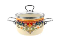 Кастрюля эм. 2,0л сфер. Ornamento ст/кр 1SC 165S, , шт в интернет-магазине Патент24.рф