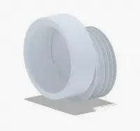 Манжет АНИ для унитаза эксцентричная, 135х135х145 W0410 32127, , шт в интернет-магазине Патент24.рф
