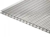 Поликарбонат сотовый 2,1х6х6 мм прозр., , л. в интернет-магазине Патент24.рф