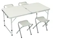 Набор мебели туристической (стол+4 стула)120х60х70см 134181, , шт в интернет-магазине Патент24.рф Набор мебели туристической (стол+4 стула)120х60х70см 134181, , шт в интернет-магазине Патент24.рф