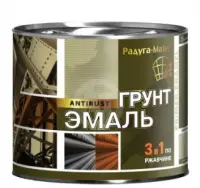 Грунт-эмаль РАДУГАМАЛЕР 3в1 голубая 1,9кг. , , шт в интернет-магазине Патент24.рф