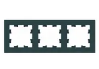 Рамка ATLASDESIGN трехпост. унив. изумруд ATN000803, , шт в интернет-магазине Патент24.рф
