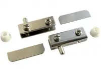 Петля д/стекл.дверей (хром 1шт), , шт в интернет-магазине Патент24.рф