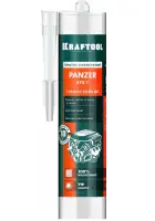 Герметик Kraftool Panzer силиконовый термостойкий 300мл черный 41259-4, , шт в интернет-магазине Патент24.рф