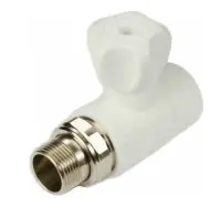 Кран шаровый д/радиатора с американкой прямой 20х1/2 нар. КРОСС, , шт в интернет-магазине Патент24.рф