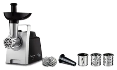 Мясорубка Moulinex ME108832 черный/серебристый в интернет-магазине Патент24.рф