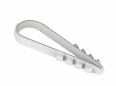 Дюбель-хомут для круглого кабеля 5-10 без покрытия 20шт, , упак в интернет-магазине Патент24.рф