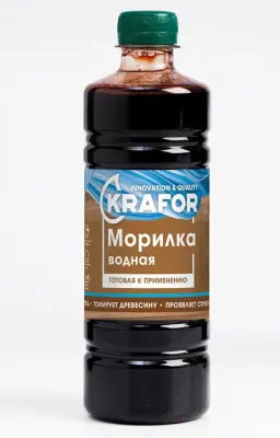 Морилка KRAFOR водная лиственница 0,5л, , шт в интернет-магазине Патент24.рф