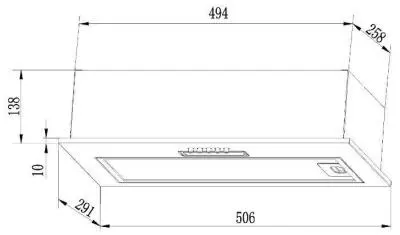 Вытяжка LEX GS BLOC LIGHT 600 WHITE в интернет-магазине Патент24.рф