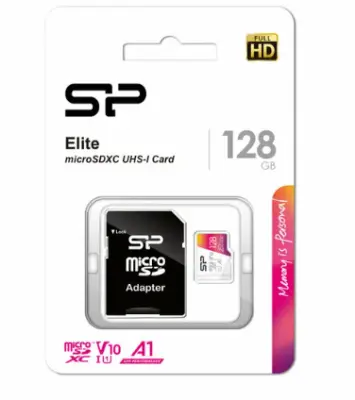 Карта памяти micro SD Silicon Power 128Gb SDXC micro class 10 + адаптер в интернет-магазине Патент24.рф