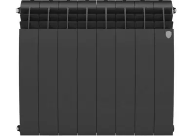 Радиатор биметал. Royal Thermo BiLiner 500 Noir Sable 8 секций, , шт в интернет-магазине Патент24.рф