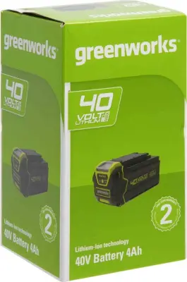 Аккумулятор Greenworks G40В4 40V, 4Ач, , шт в интернет-магазине Патент24.рф