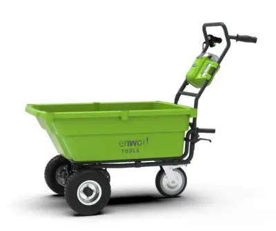 Тележка самоходная садовая Greenworks 40V 106л G-MAX G40GC, , шт в интернет-магазине Патент24.рф