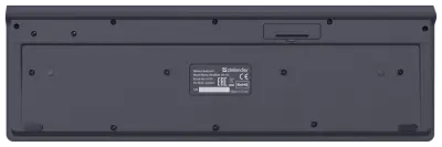 Клавиатура Defender UltraMate SM-535 RU  беспроводная черный в интернет-магазине Патент24.рф