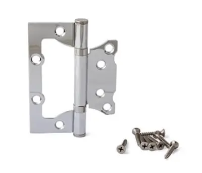 Петля накладная Vanger 100х75х2-P2-CR, , шт в интернет-магазине Патент24.рф