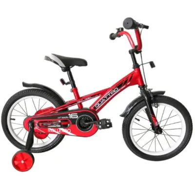 Велосипед Tech Team QUATTRO 14 (14", 1ск.) красный, , шт в интернет-магазине Патент24.рф