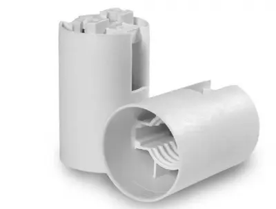 Патрон (белый) гладкий Е27-ПП, , шт в интернет-магазине Патент24.рф