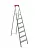 Стремянка комб. стальная с алюм.ступенями 7 ступеней NV, , шт в интернет-магазине Патент24.рф