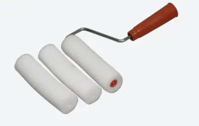 Валик Мини поролон с 3-мя шубками+ручка 40х65мм 0363-06, , шт в интернет-магазине Патент24.рф