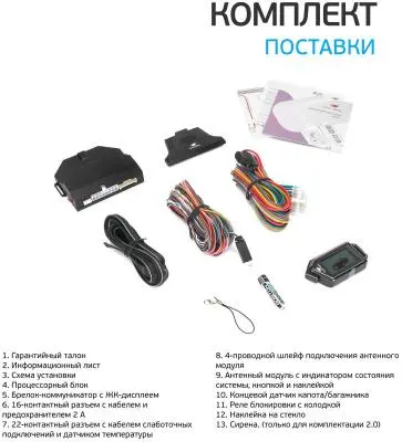 Сигнализация Scher-Khan M10 Комплект 1.0 в интернет-магазине Патент24.рф