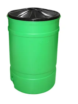 Бак пл. 200л д70см, h100см с/кр (Баш) 1625М, , шт в интернет-магазине Патент24.рф