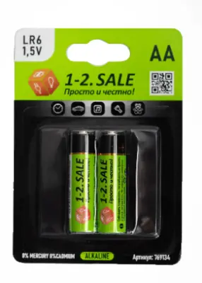 Элемент питания элемент питания 1-2 sale lr6/316 bl2, e1m, , упак в интернет-магазине Патент24.рф