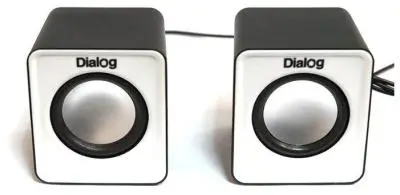 Колонки DIALOG AC-02UP черный в интернет-магазине Патент24.рф