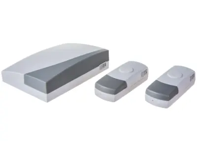 Звонок беспроводной ЭРА С91-2, две кнопки (10/60/360) 34898, , шт в интернет-магазине Патент24.рф