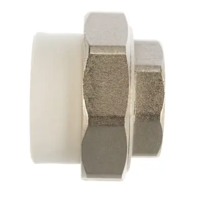 Муфта PPRC комб.разъемная 40х1.1/4" нар. КРОСС, , шт в интернет-магазине Патент24.рф