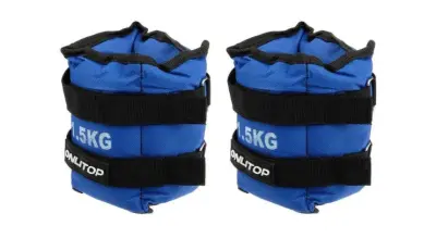 Утяжелители 1,5кг (вес пары 3кг), цвет синий 1214821, , упак в интернет-магазине Патент24.рф