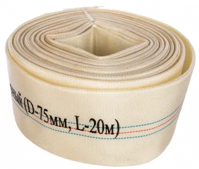 Рукав напорный (D-75мм, L-20 м), , шт в интернет-магазине Патент24.рф