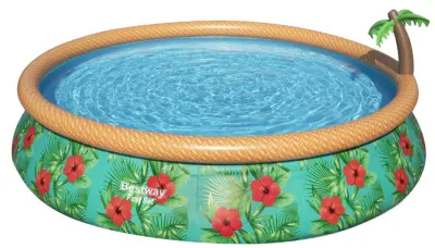 Бассейн Bestway 57416 Fast Set с набором Paradise Palms 457х84см , , шт в интернет-магазине Патент24.рф