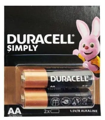 Элемент питания элемент питания duracell lr6 (аа) simply 1,5в 2 шт., , упак в интернет-магазине Патент24.рф